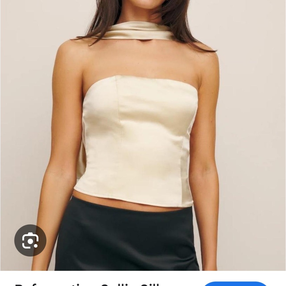 Black Reformation Sallie Silk Top